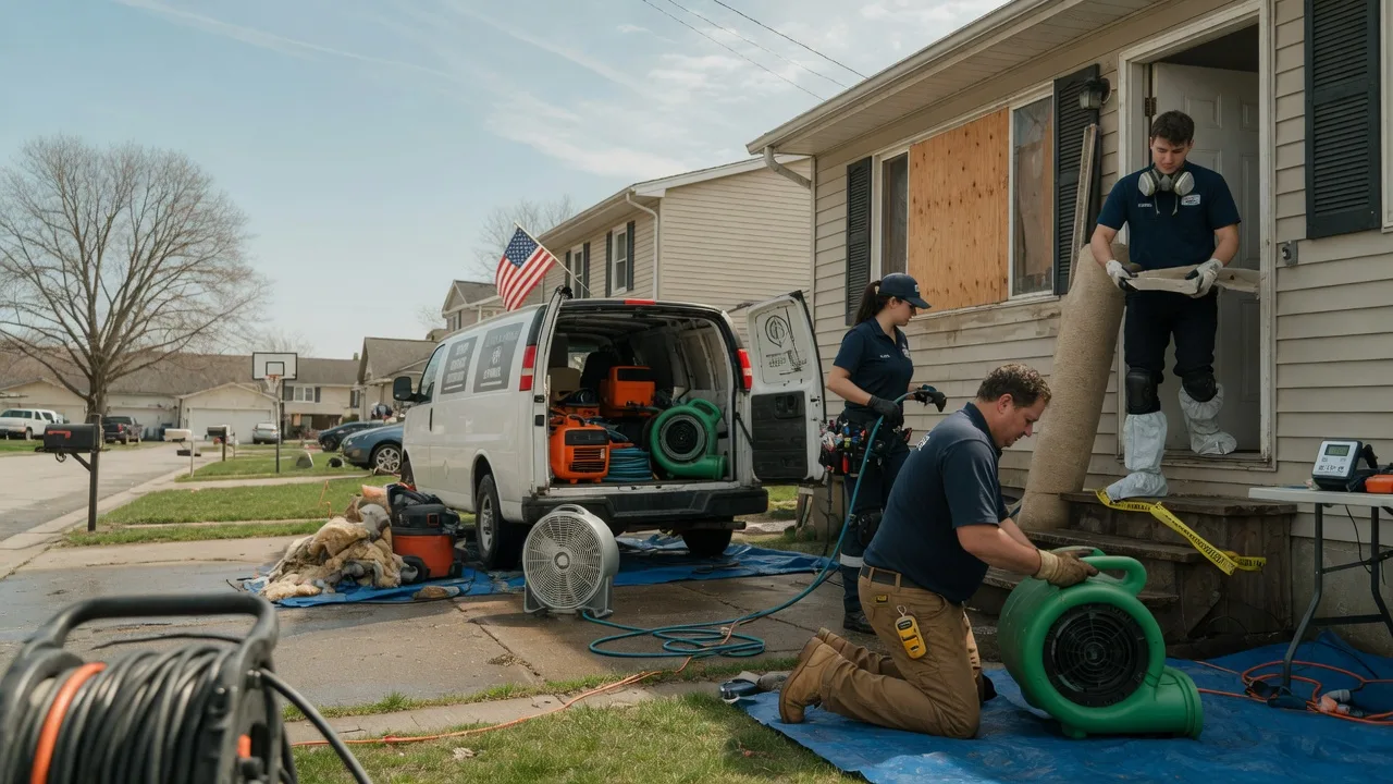Water Damage Restoration in Newcastle, NE near me